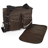 Herlag H5085-2320 Wickeltasche Alia dunkelbraun 40 x 15 x 30 cm
