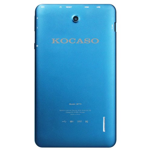 spec Kocaso M770 M770BLU 7-Inch 8 GB Tablet (Royal Blue)