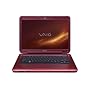 Sony VAIO VGN-CS215J/R 14.1-Inch Laptop (2.0 GHz Intel Core 2 Duo T6400 Processor, 4 GB RAM, 250 GB Hard Drive, Vista Premium) Red