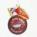 Iowa State Cyclones 5 Glass Mascot Basketball Ornament