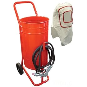 90 # Gravity Fed Abrasive Air Sand Blaster Sandblaster by King