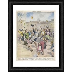 Framed Print of OLNEY PANCAKE RACE from Mary Evans