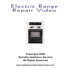 Electric range repair DVD; Electric range repair for  Whirlpool, Kenmore, Sears, Roper, Kitchen Aid
