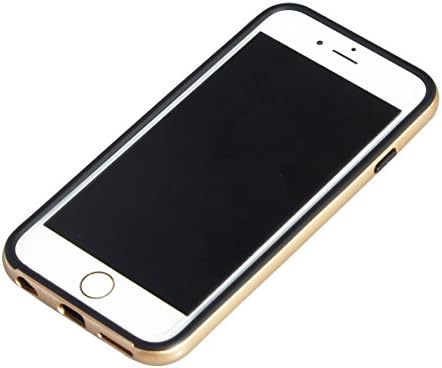 Alicases iPhone 6 Plus Case, [Gold]Hybrid Armor Dual Layer 2 in 1 Rugged Durable Shockproof Protective Case Cover + HD Clear Screen Protector + 1pcs Dust Plug for iPhone 6 Plus 5.5 Inche Screen