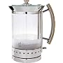 Russell Hobbs 13421-40 3kw Glass Kettle with 1.7 ltr capacity, LED lights and Oust Descaler