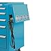 Viper Tool Storage V1STL Power Shelf for Salon Cart, Teal