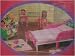 Dora the Explorer 5 Pcs Furniture Set - Toddler Bed, Toy Organizer Shelf, Table and 2 Stools