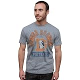 NFL Men’s Denver Broncos Vintage Triblend Short Sleeve Crew Neck Tee