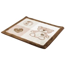 By Carla Bouncy Bear Bedroom Rug