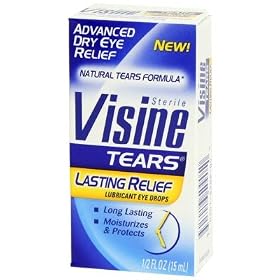 Visine Tears Lasting Relief Eye Drops (.5 fl. oz.)