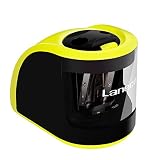 Laneco Heavy Duty Electric Pencil Sharpener, Battery Or Adapters Operated, Including Replacement Blades, Great For Classroom, Office, School, Kids, Adults And High Volume Use