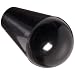 DimcoGray Black Phenolic Oval Tapered Knob Female, Brass Insert: 1/4-20" Thread x 7/16" Depth, 1-3/16" Diameter x 1-7/8" Height x 9/16 Hub Dia (Pack of 10)