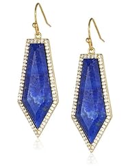 Melanie Auld "Fall Winter 2013" Pave Pentagon Earrings