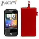 Genuine MOFI Fashion Pouch for HTC Wildfire - RED (m)