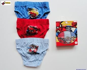 Klasse Unterhosen von Spiderman im 3er Set.