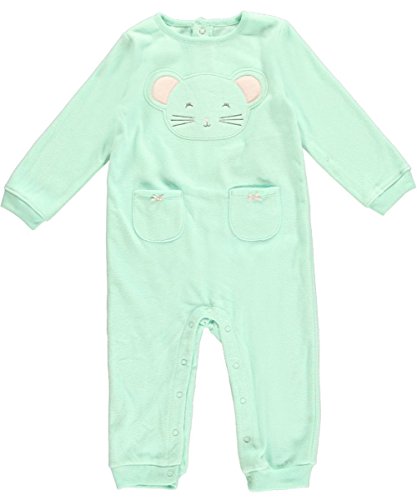 Carter's Baby Girls' Graphic Romper (Baby) - Coral