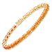 Beautiful Bracelet With Genuine Opals Beautifully Designed in 14K Yellow Gold. Total item weight 12.8g Length 7.5in