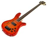 SPECTOR SPECTORCORE PIEZO 4 SEMI-HOLLOW FRETLESS BASS