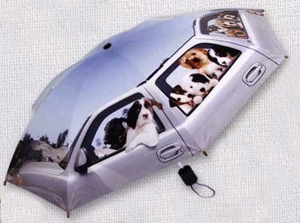 Salamander Puppy Road Trip Folding Umbrella
