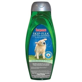 Sergeant’s 18-Ounce Skip-Flea and Tick Shampoo Dog Clean Cotton
