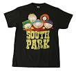South Park Old South Park Vintage Cast Men's Black Tee
