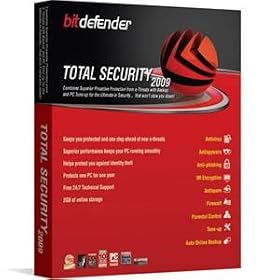 Bitdefender Total Security 2009 1Yr/1Pc