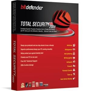Childrens Toyshop  Software : Bitdefender Total Security 2009 1Yr/1Pc