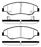 Produkt-Bild: AUTEK Bremsbel&auml;ge vorn KIA SPORTAGE 2.0 2.04WD 2.0TD4WD 2.0i4WD 2.0i16V4WD RETONA 2.0TD 2.016V