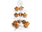Review Kitchen Craft  / Kitchen Craft CIR3229 Miniamo Wire Cupcake Tree / Stand for 23 Cakes, Gift Boxed