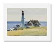 Edward Hopper, Lighthouse and Buildings, Cape Elizabeth, Maine