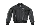 ベイツ:レディース用 レザージャケット/革ジャン レザーブルゾン/LEATHER JACKET ブラック BAJ-S108STD 牛革/カウハイド