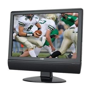 Coby TFTV1923 19-Inch Widescreen LCD HDTV/Monitor with HDMI Input, Black