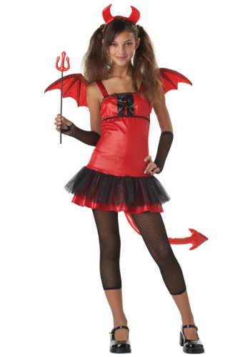 Devil Girl Pre-Teen Costume Large Devil Girl Pre-Teen Costume Large