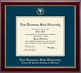 East Tennessee State Buccaneers Quillen College Of Medicine Gallery Embossed