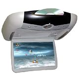 Rosen (The Brand used by Toyota and Lexus Cars) T8 AC3232-E2 Overhead Flip Down Ceiling Mount 8.4 inch Car Monitor with Built-in DVD / CD / MP3 / WAV / MPEG Video & JPEG Images Player / Receiver (GRAY COLOR)