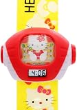 TimerMall OEM - Montre Enfants - Quartz - Caoutchouc - Hello Kitty caoutchouc jaune r??sine Case Enfants projection