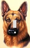 German Shepard Decorative Switchplate Cover
