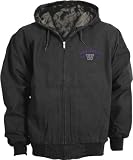 NCAA Washington Huskies Cumberland Hooded Full Zip Lined Workwear Jacket Men's NCAA Washington Huskies Cumberland Hooded Full Zip Lined Workwear Jacket Men's
