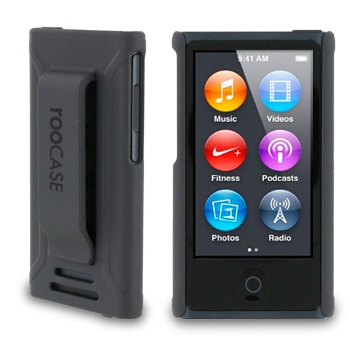 Cheap Price + rooCASE Ultra Slim Translucent Matte (Slate) Shell Case for Apple iPod Nano 7 (7th