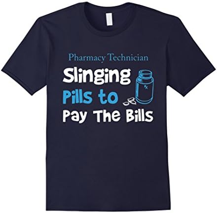 Men's Pharmacy Technician Shirts - Exclusive Pharmacy Technician Medium Navy