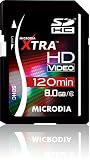 MICRODIA XTRA 160x 8GB Video HD SDHC (Retail Package)