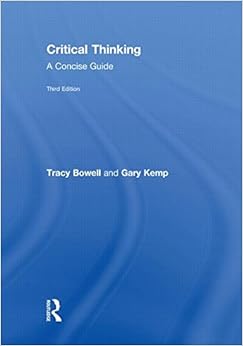 Critical thinking a concise guide second edition contoh 