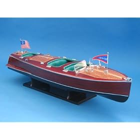 RC Triple Cockpit 33 inch Remote Control Speed Boat Model by Handcrafted Model Ships