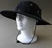 CLEARANCE Black Jungle Bucket Boonie Hat with Chin Cord - Large - Head placement 7 1/2 inches in diameter - Hat Rim 2 1/2 inches long - Great gift for outdoor activities like gardening, hiking, and more - END OF SEASON CLEARANCE