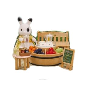 Sylvanian Families - Juice Bar  and Figure