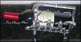 Fluer De Lis Wine Caddy