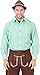 Oktoberfest German Bavarian Trachten Costume Plaid Shirt