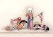 Dachshund (doxies) patriotic parade / Lynch folk art print