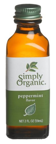 Simply Organic Peppermint Flavoring, 2-Ounce Bottles (Pack of 6) by Simply Organic