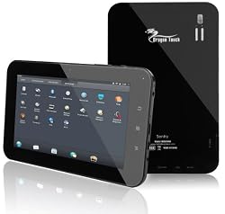 7'' Google Android 4.0 4GB MID Capacitive Touch Screen Gsensor A10 Tablet MID70404B - Dragon Touch (TM) By TabletExpress (4GB Black)